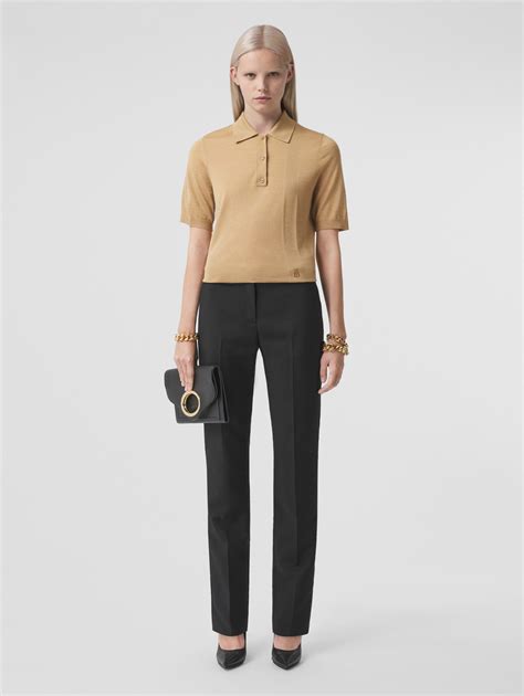 polo donna burberry scontate|Polo da donna di Burberry .